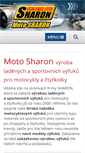 Mobile Screenshot of moto-sharon.cz